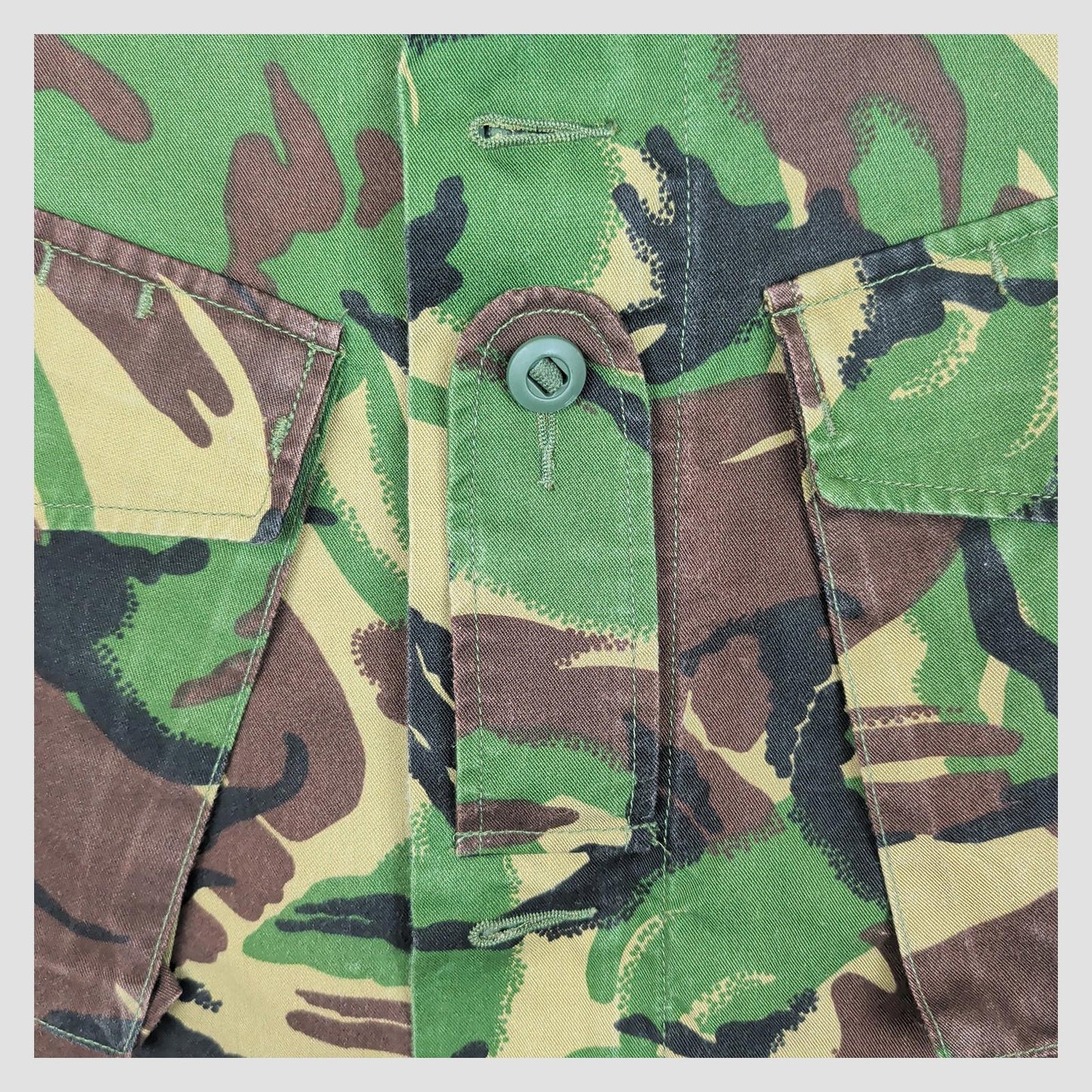 british military woodland dpm combat jacket 170/112 camo army surplus xl by RewearableUK – | RewearableUK