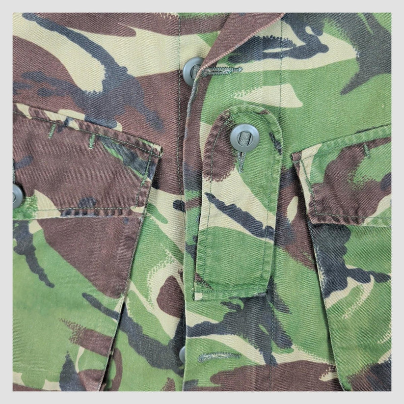 british military woodland dpm combat jacket 170/96 camo surplus medium by RewearableUK – | RewearableUK