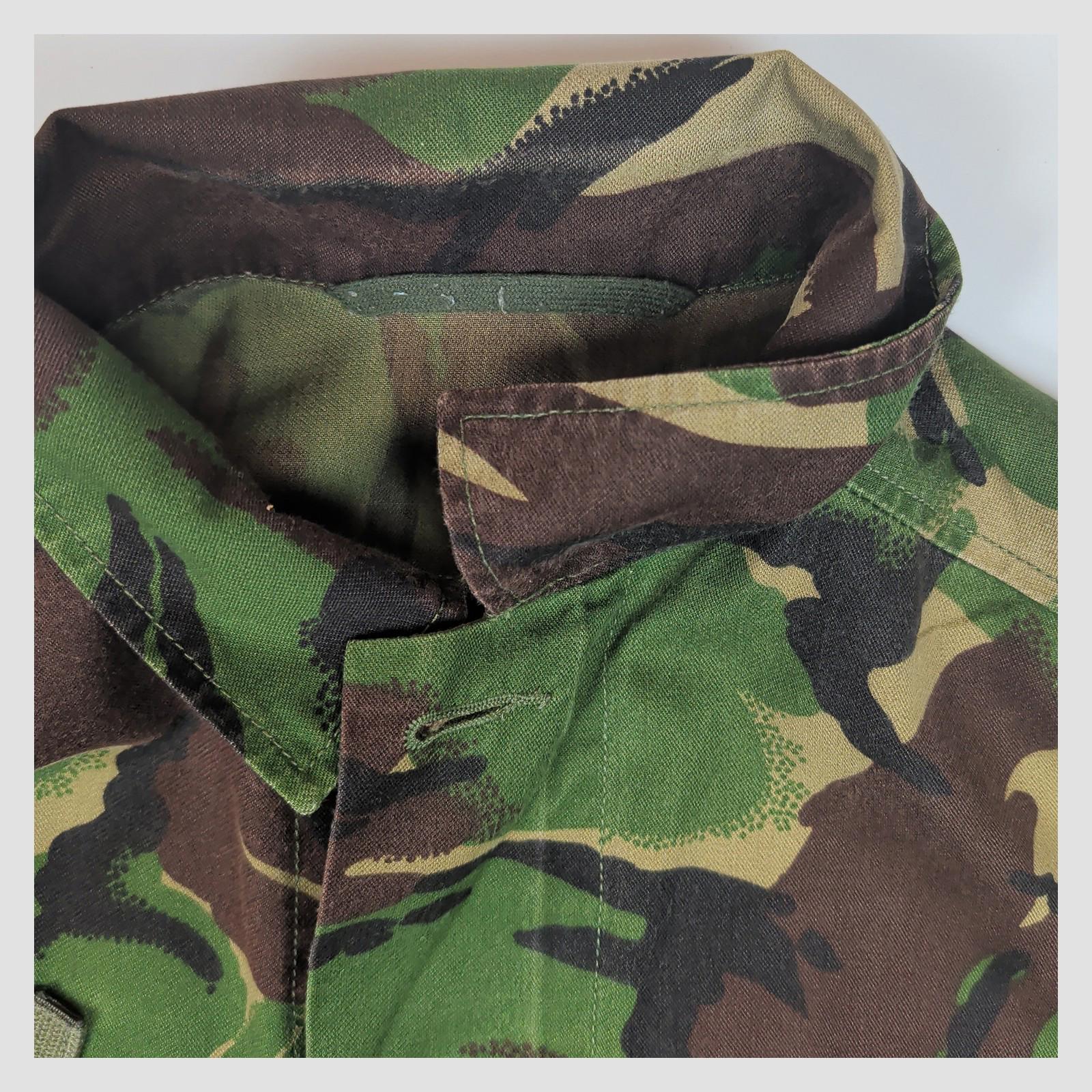 british military woodland dpm combat jacket 170/96 camo surplus medium by RewearableUK – | RewearableUK