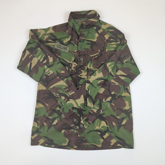 british military woodland dpm combat jacket 170/96 camo surplus medium by RewearableUK – | RewearableUK