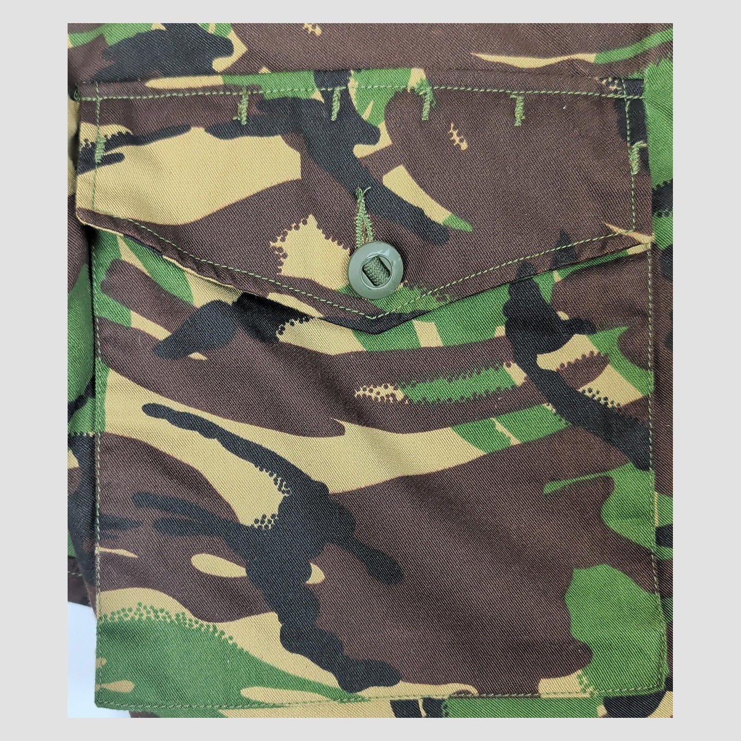 british military woodland dpm combat jacket 180/112 camo army surplus xl by RewearableUK – | RewearableUK