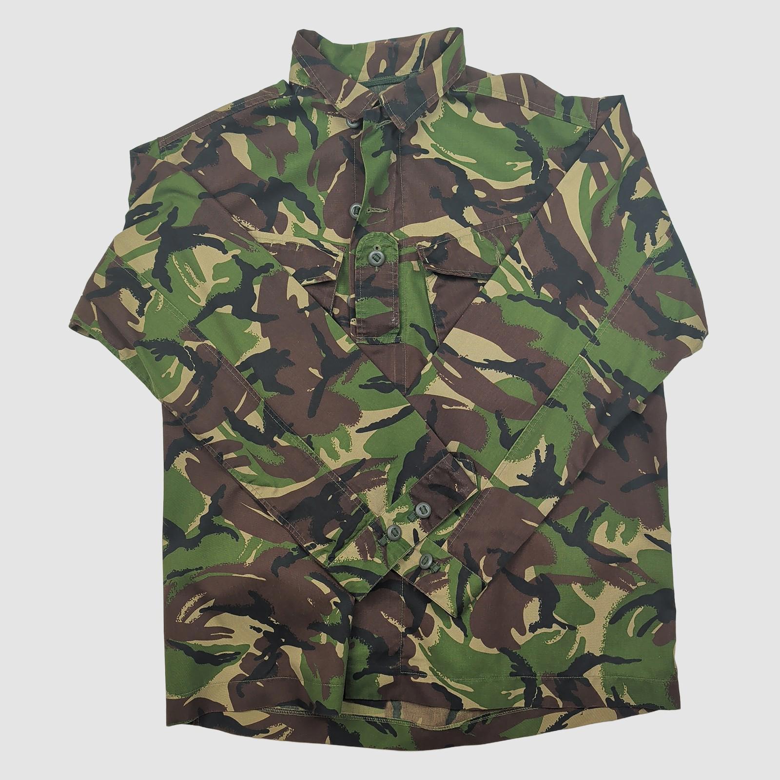 british military woodland dpm combat jacket 180/112 camo army surplus xl by RewearableUK – | RewearableUK