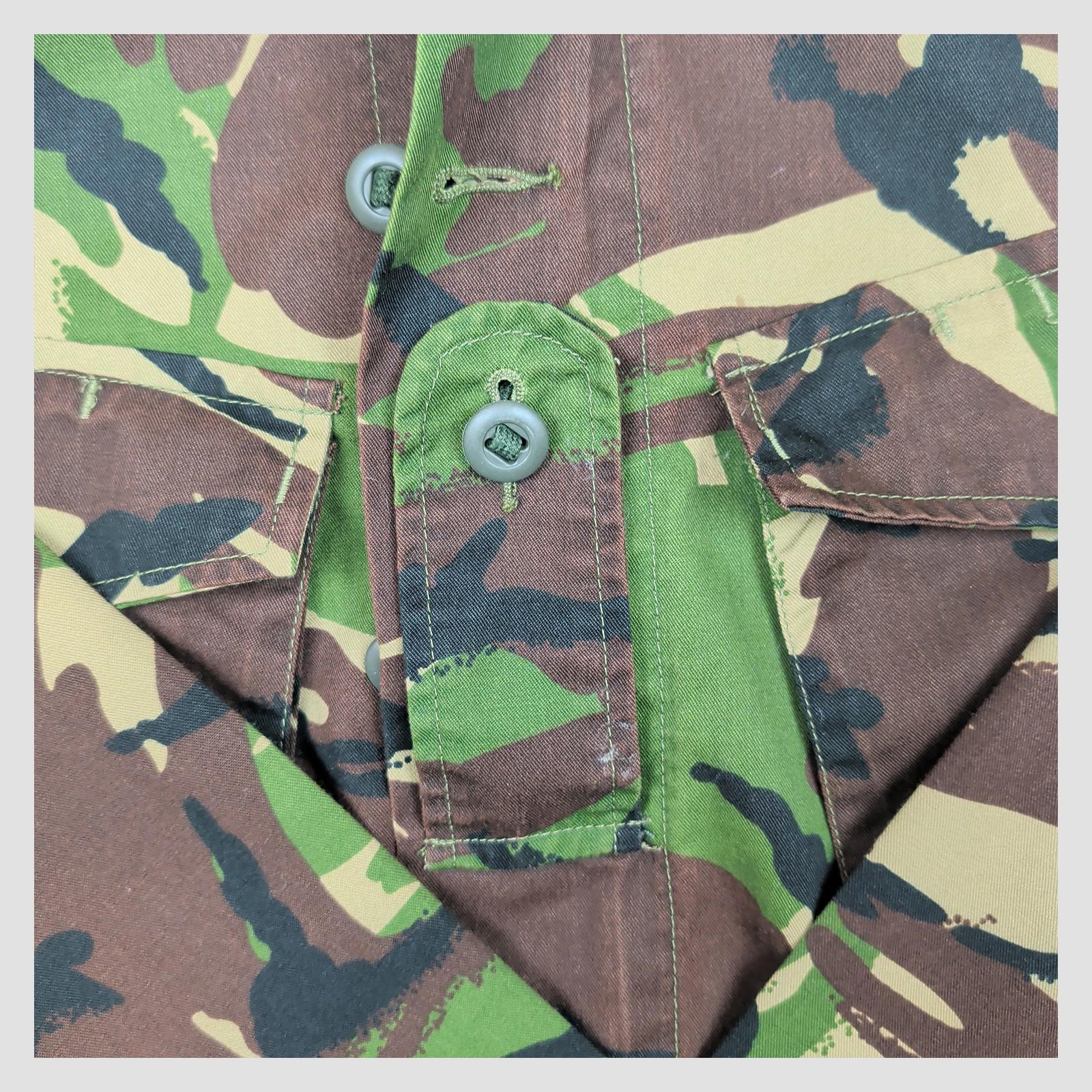 british military woodland dpm combat jacket 180/112 camo army surplus xl by RewearableUK – | RewearableUK