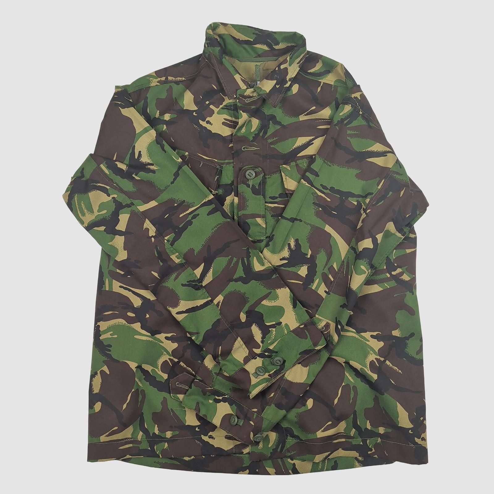 british military woodland dpm combat jacket 180/112 camo army surplus xl by RewearableUK – | RewearableUK
