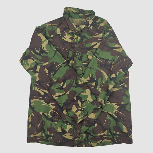 british military woodland dpm combat jacket 180/112 camo army surplus xl by RewearableUK – | RewearableUK