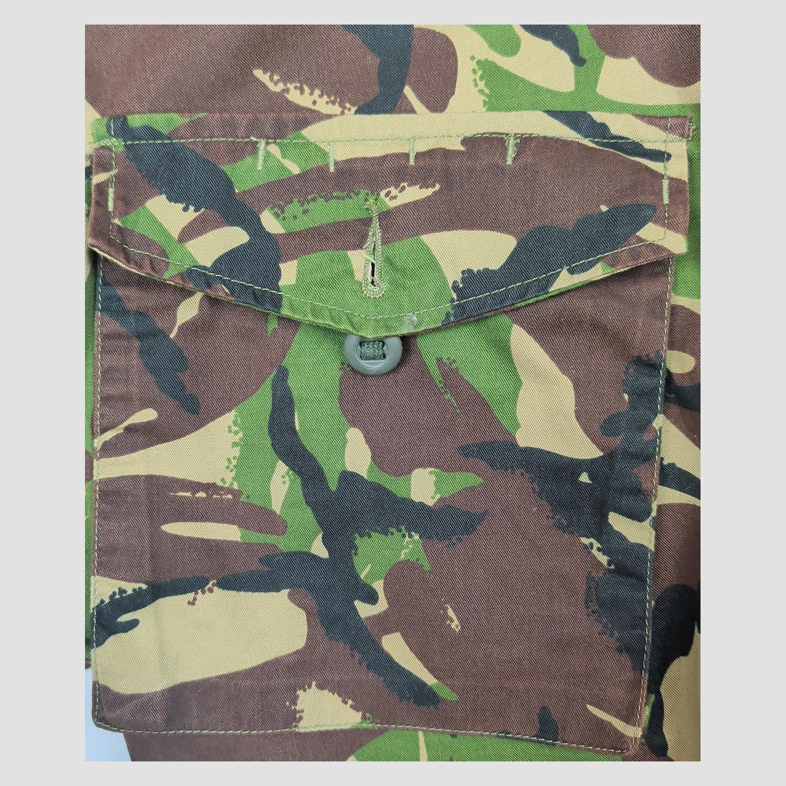 british military woodland dpm combat jacket 180/112 camo army surplus xl by RewearableUK – | RewearableUK