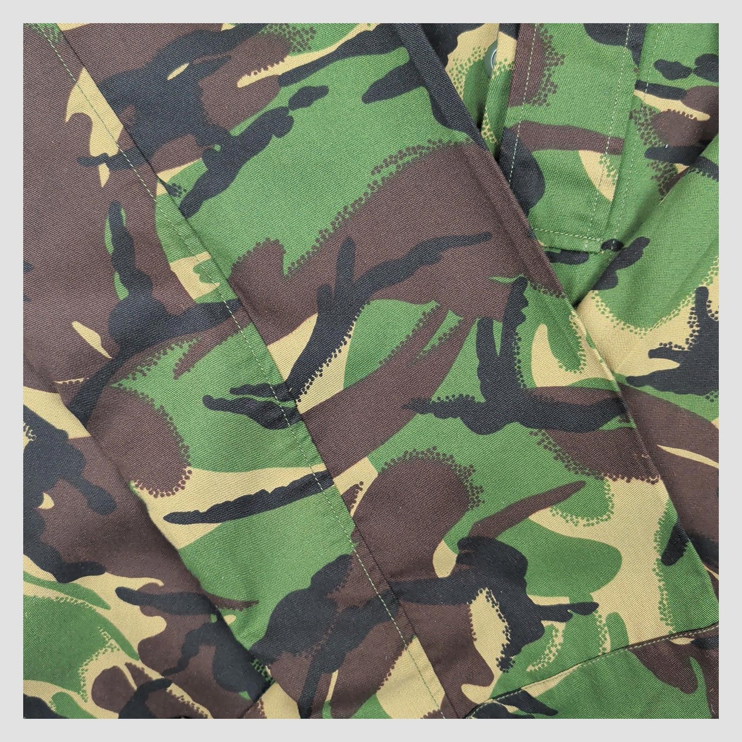 british military woodland dpm combat jacket 180/112 camo army surplus xl by RewearableUK – | RewearableUK