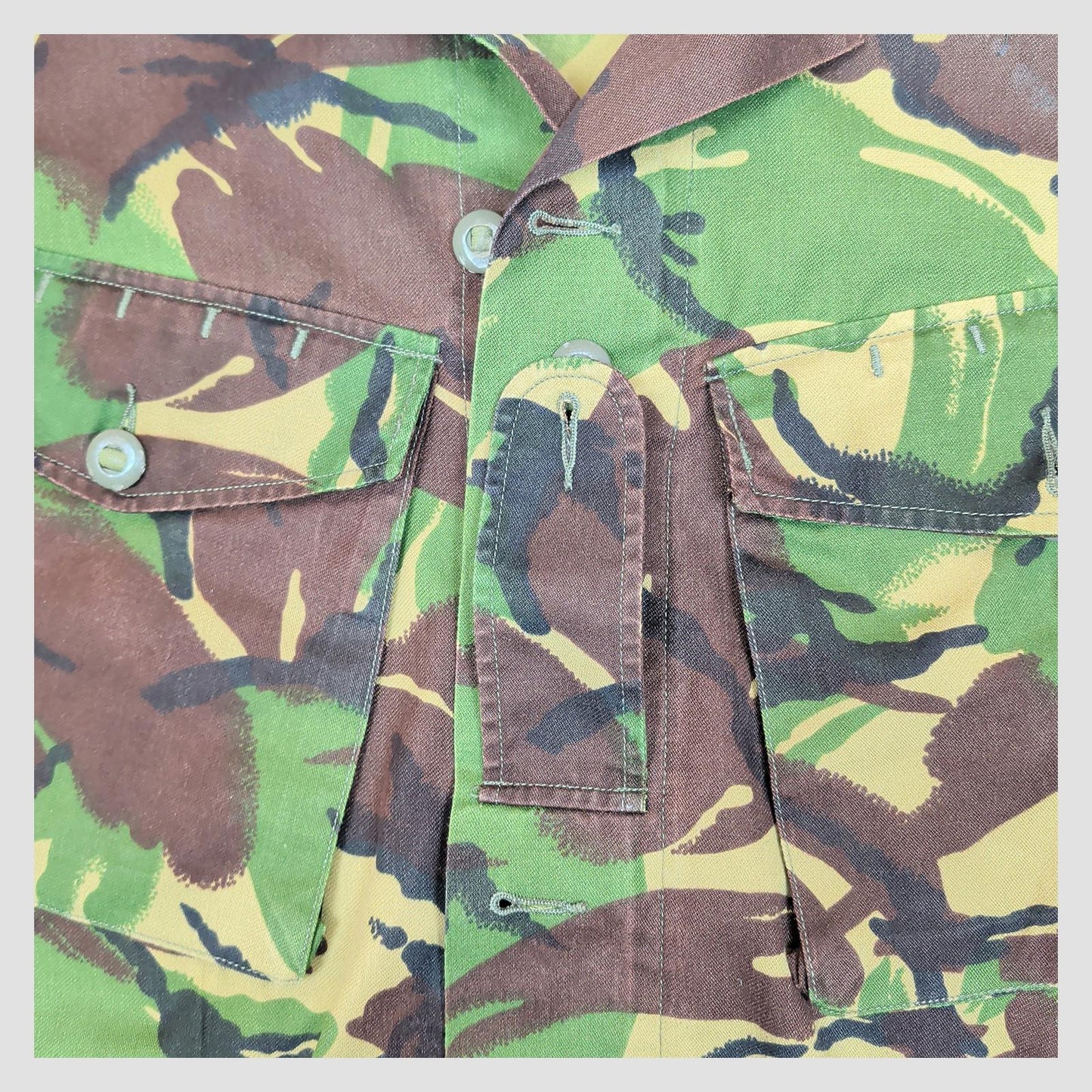 british military woodland dpm combat jacket 180/96 camo army surplus medium by RewearableUK – | RewearableUK
