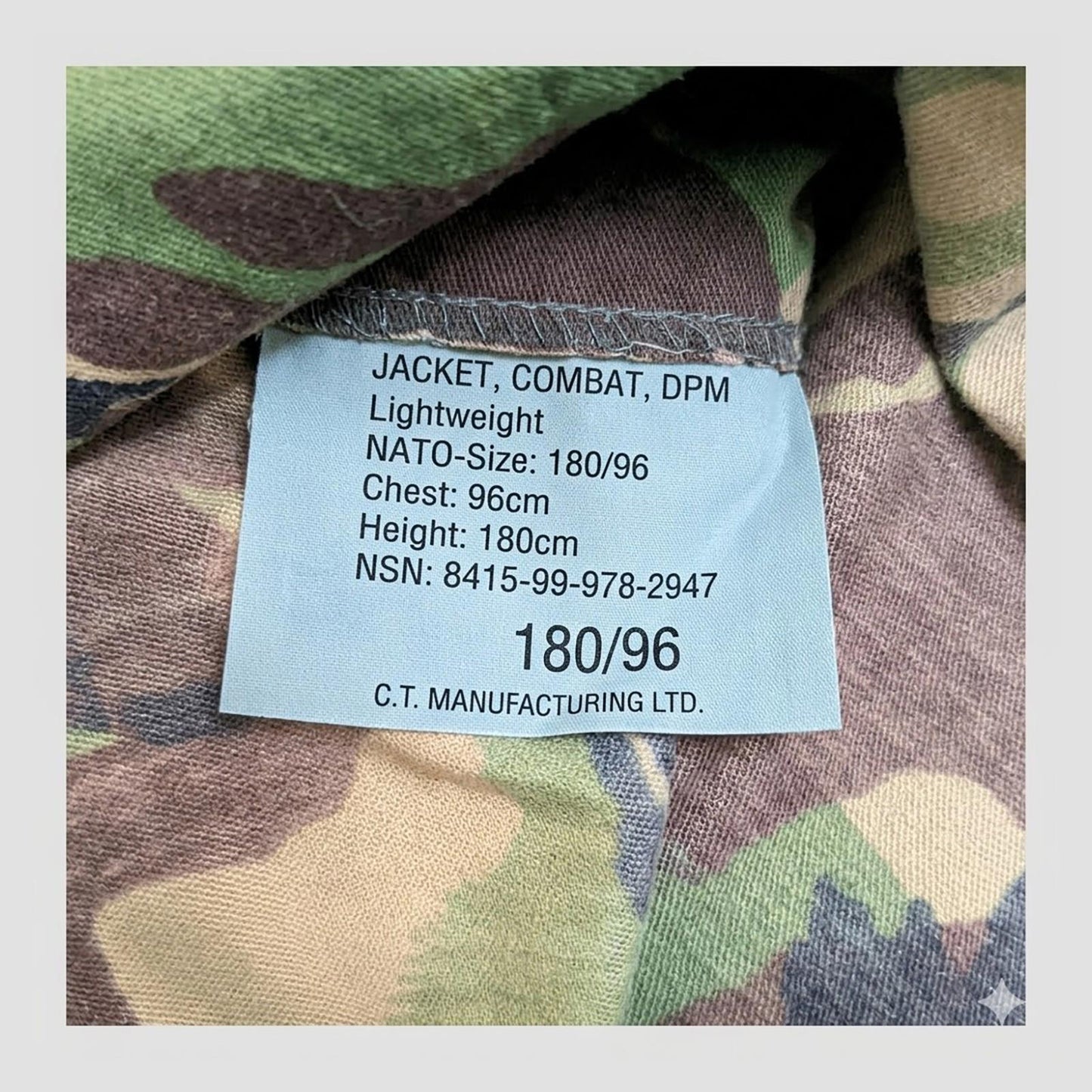 british military woodland dpm combat jacket 180/96 camo army surplus medium by RewearableUK – | RewearableUK