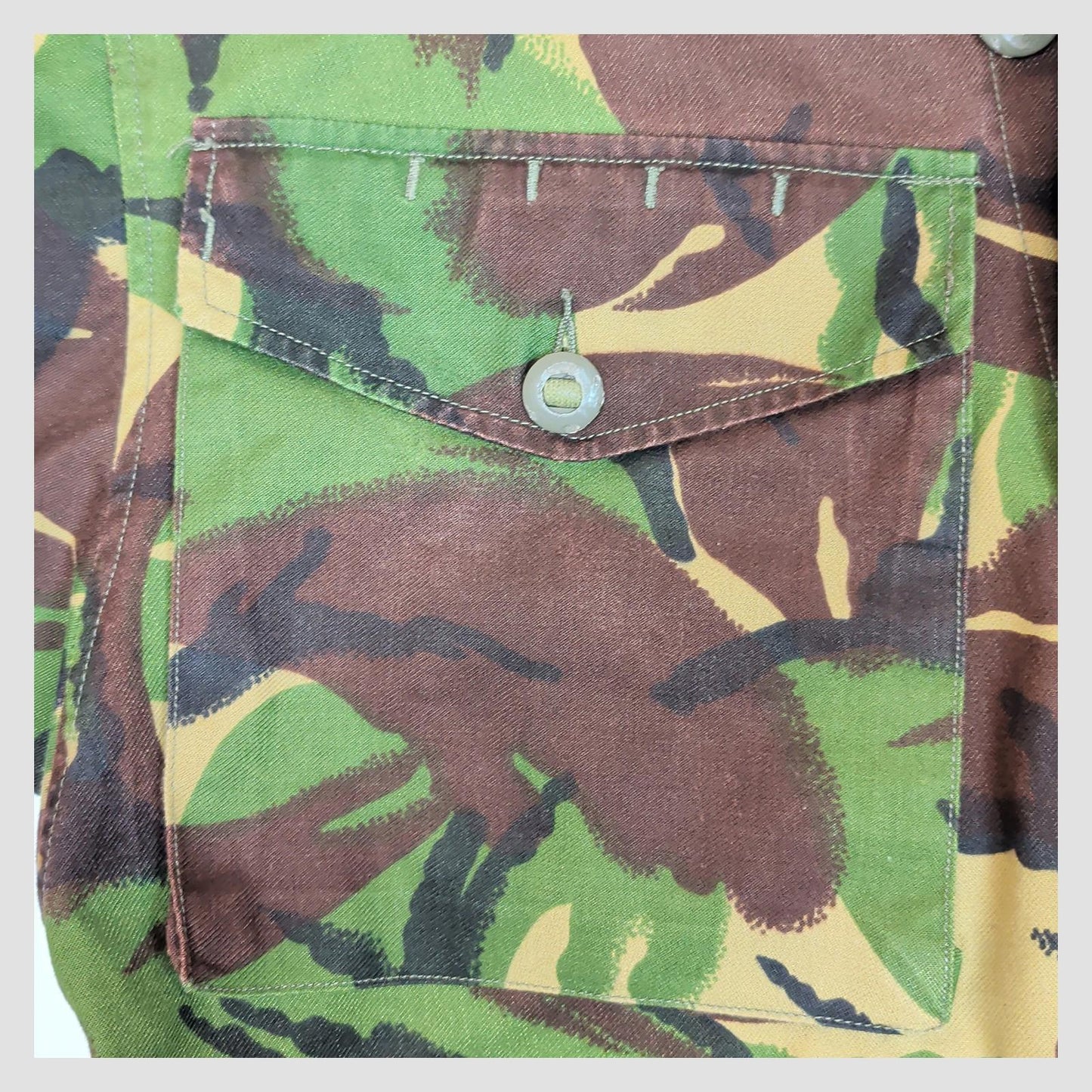 british military woodland dpm combat jacket 180/96 camo army surplus medium by RewearableUK – | RewearableUK