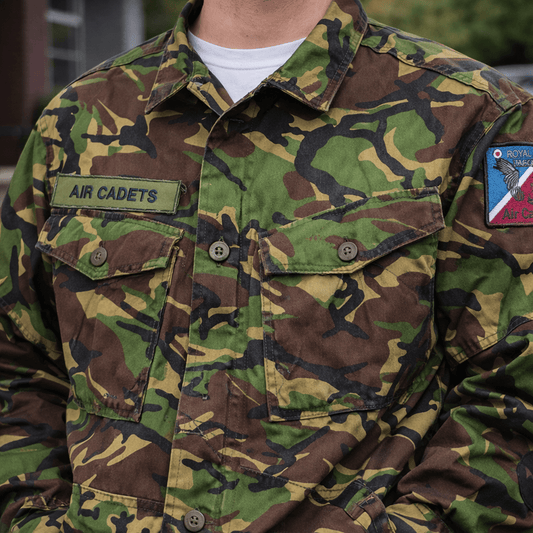british military woodland dpm combat jacket air cadets 170/104 surplus by RewearableUK – | RewearableUK