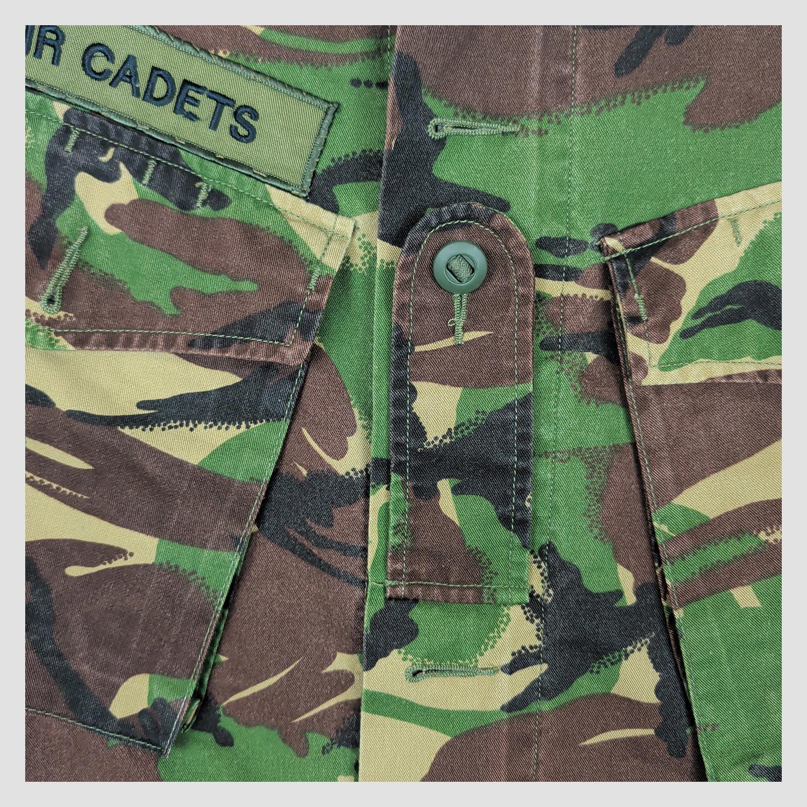 british military woodland dpm combat jacket air cadets 170/104 surplus by RewearableUK – | RewearableUK