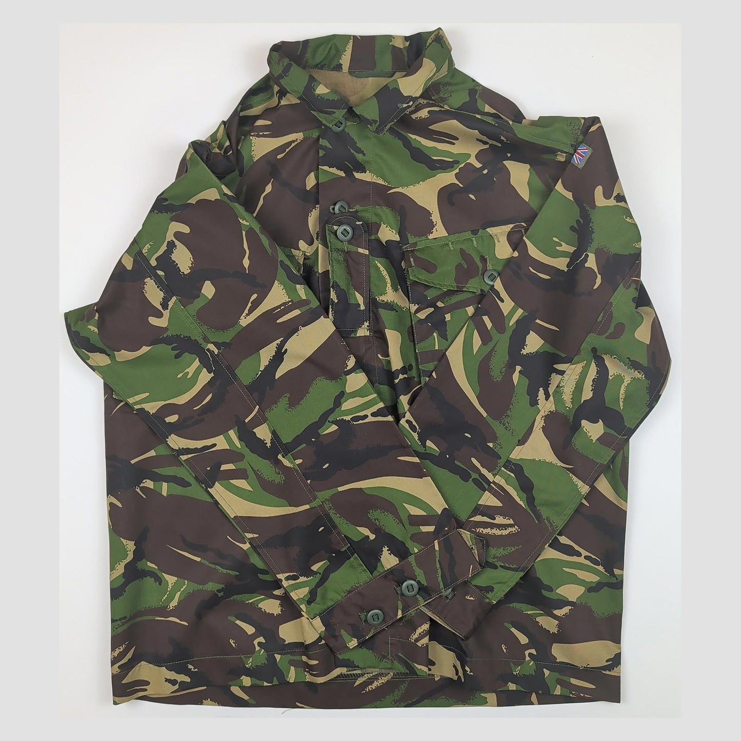 british military woodland dpm combat jacket lightweight 170/112 surplus uk by RewearableUK – | RewearableUK