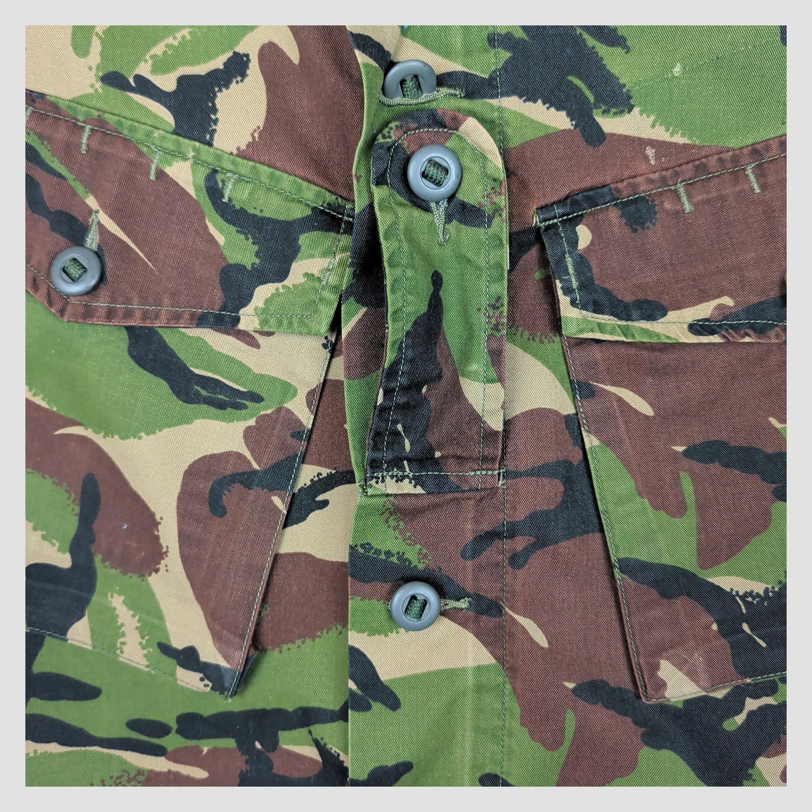 british military woodland dpm combat jacket lightweight 170/88 army surplus uk by RewearableUK – | RewearableUK