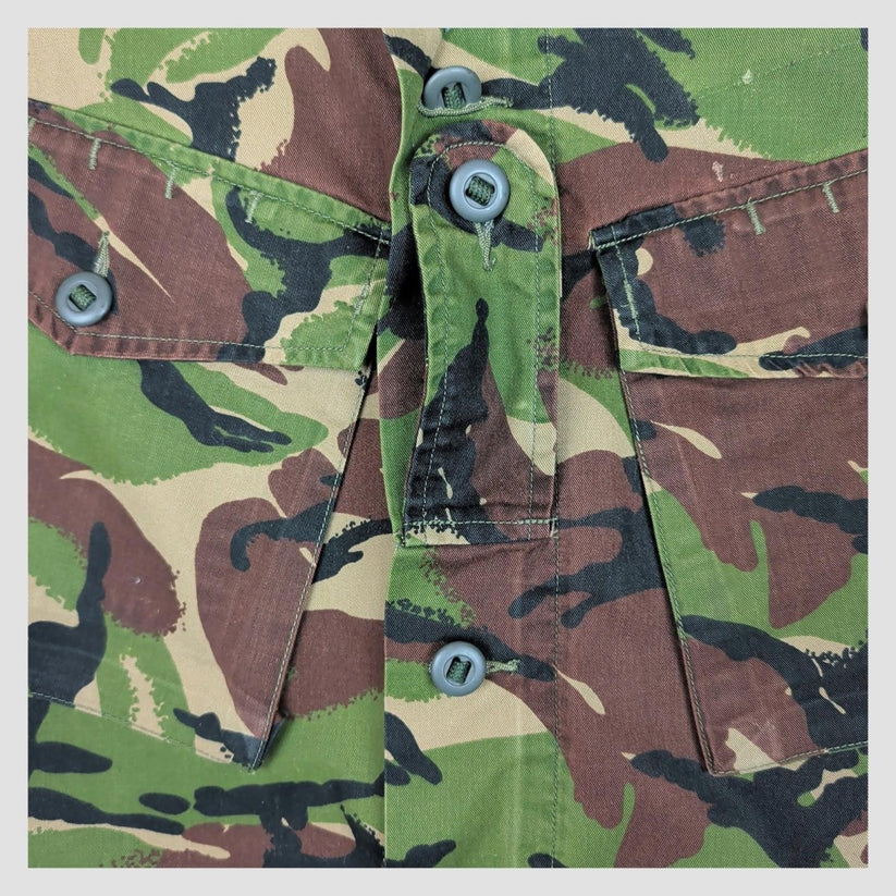 british military woodland dpm combat jacket lightweight 170/88 army surplus uk by RewearableUK – | RewearableUK