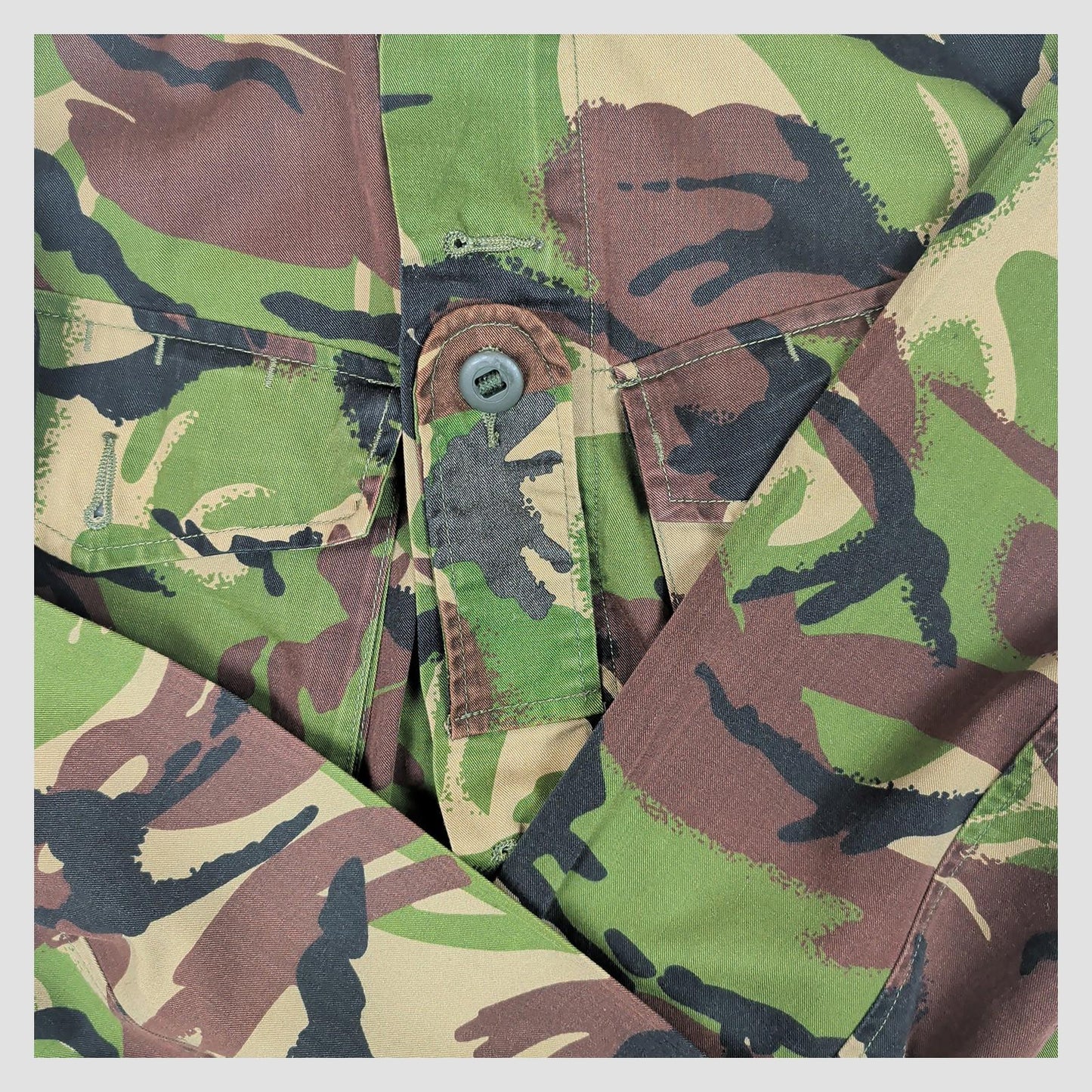 british military woodland dpm combat jacket lightweight 170/88 army surplus uk by RewearableUK – | RewearableUK