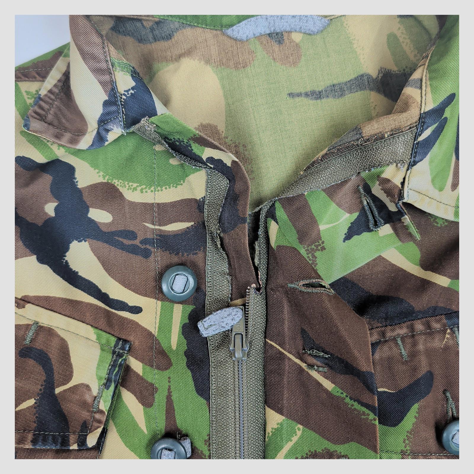 british military woodland dpm combat jacket lightweight 170/88 camo uk by RewearableUK – | RewearableUK