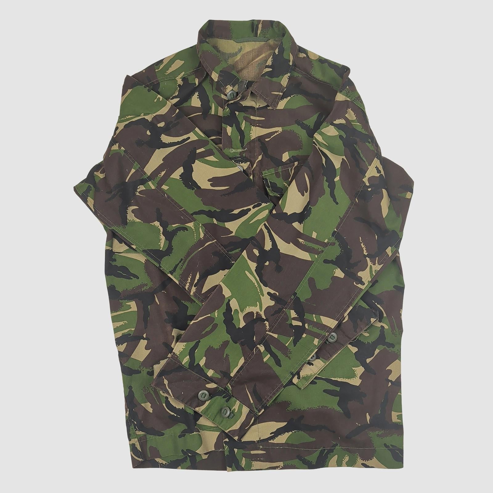 british military woodland dpm combat jacket lightweight 180/96 surplus uk by RewearableUK – | RewearableUK