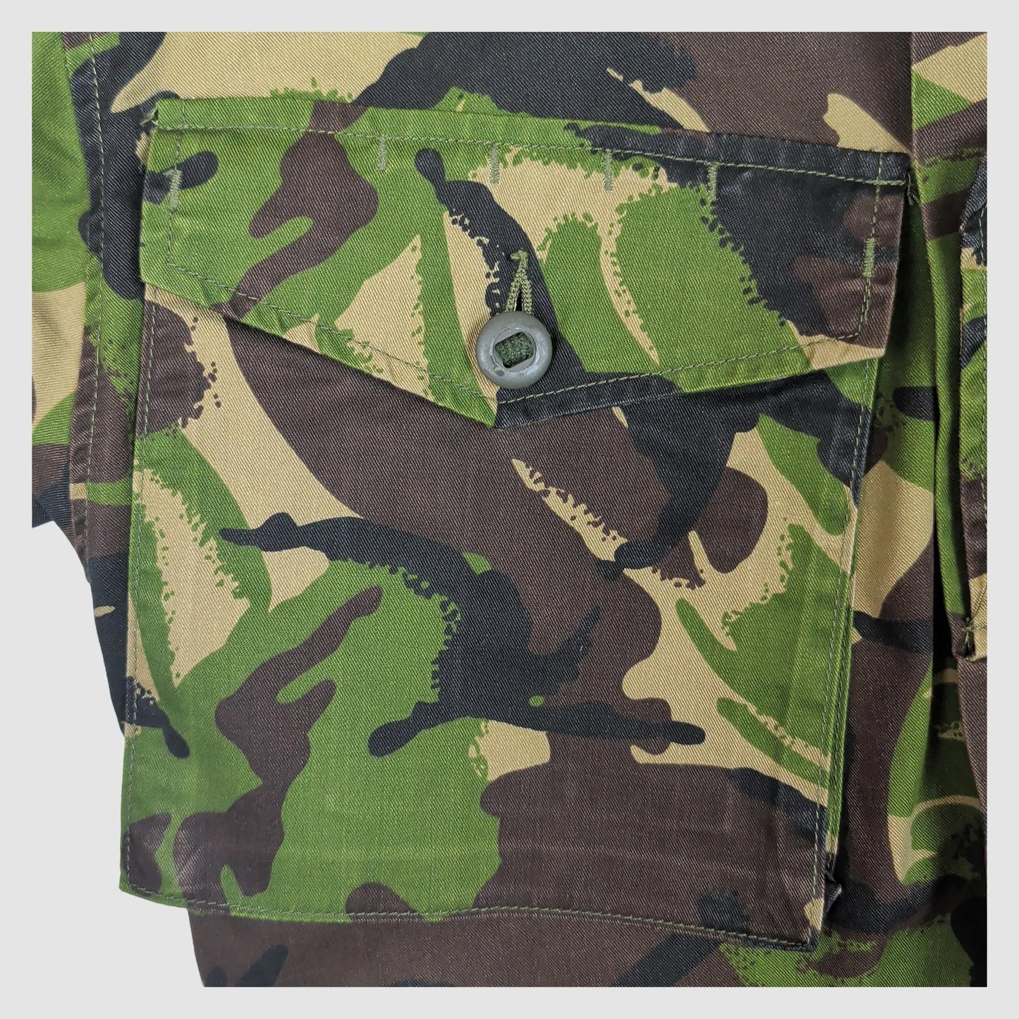 british military woodland dpm combat jacket lightweight 180/96 surplus uk by RewearableUK – | RewearableUK