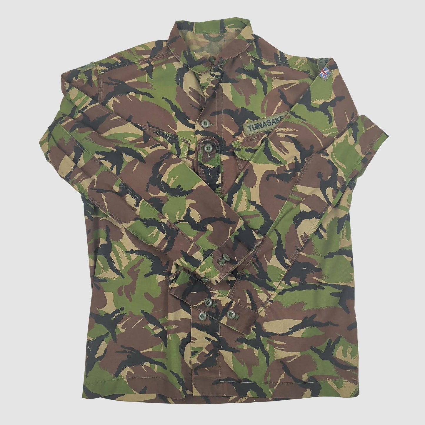 british military woodland dpm combat jacket lightweight 190/112 army surplus xl by RewearableUK – | RewearableUK