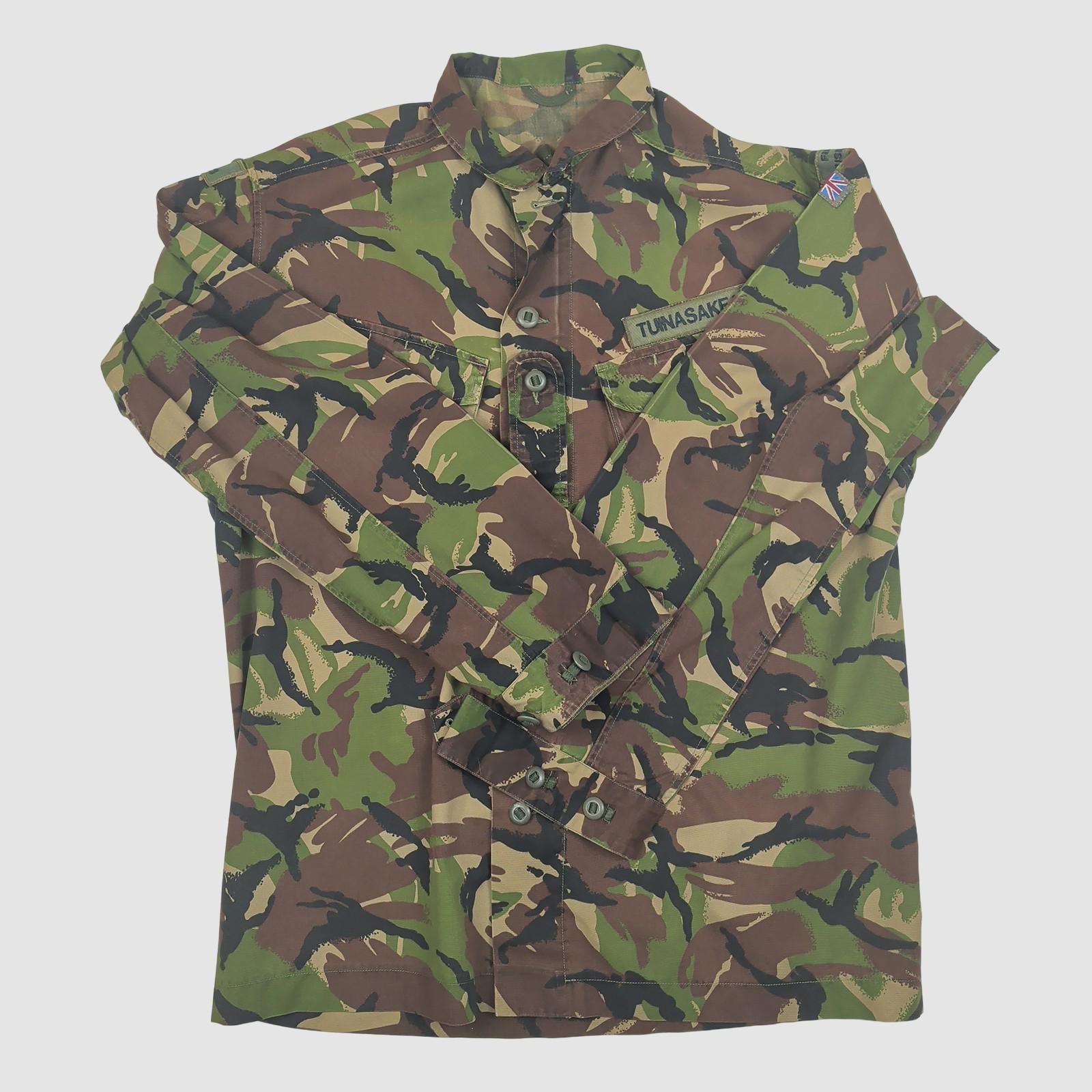 british military woodland dpm combat jacket lightweight 190/112 army surplus xl by RewearableUK – | RewearableUK