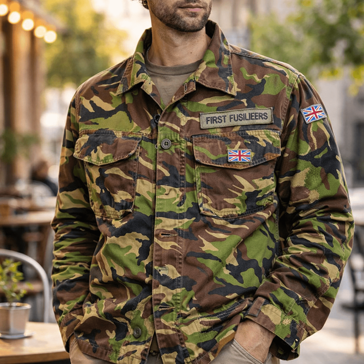 british military woodland dpm combat jacket lightweight surplus size 190 112 by RewearableUK – | RewearableUK