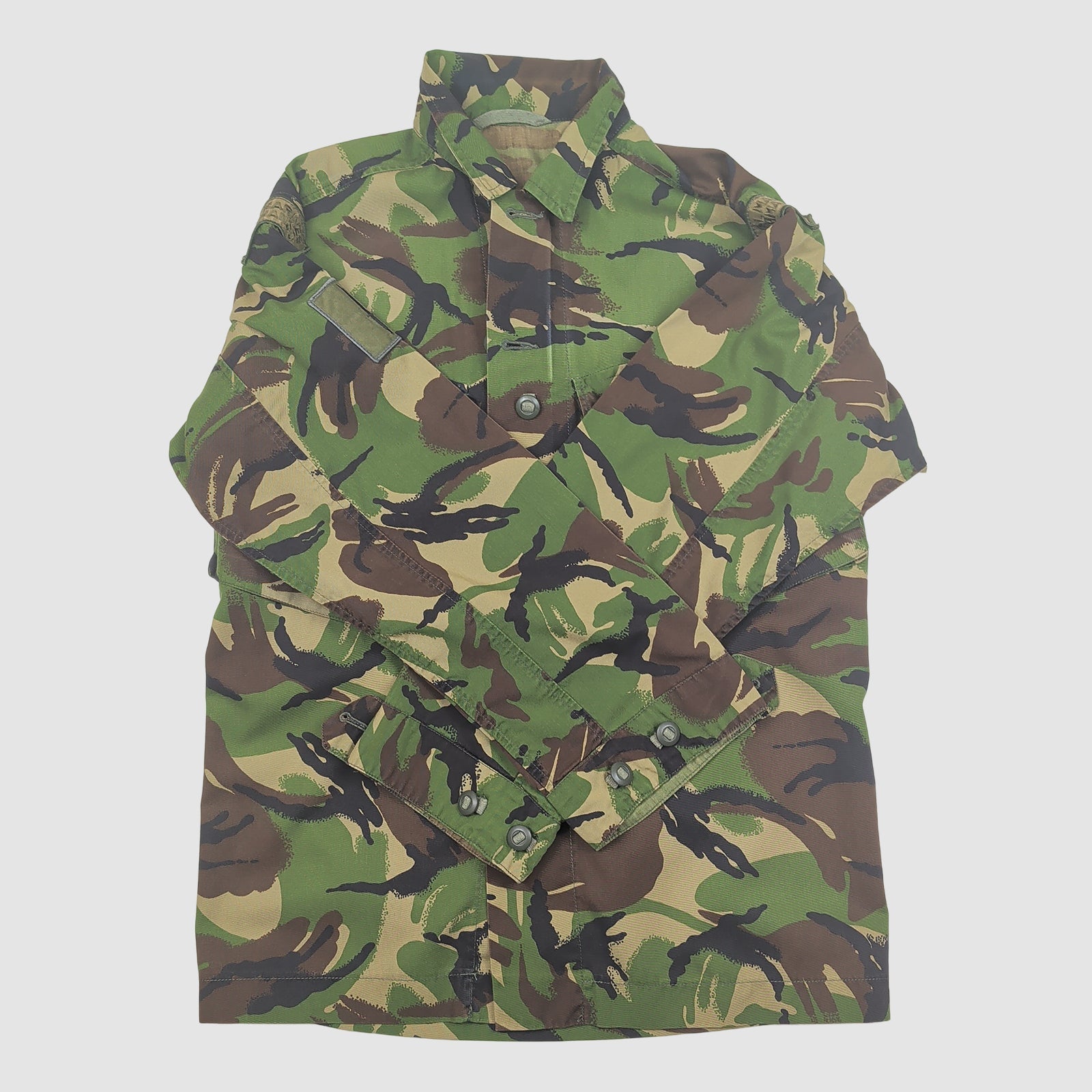 british military woodland dpm combat jacket lightweight surplus size uk 170 88 V19 by RewearableUK – MILITARY | RewearableUK