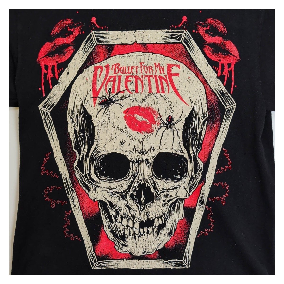 Bullet For My Valentine 2010 Tour T-Shirt Black Fruit of the Loom M – product photo 3 | RewearableUK