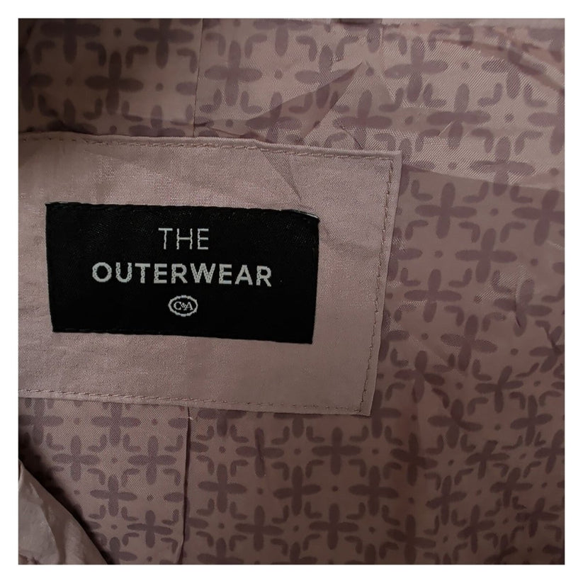 C&A The Outerwear Womens Dusty Pink Lightweight Utility Jacket Coat EUR 48 – product photo 7 | RewearableUK