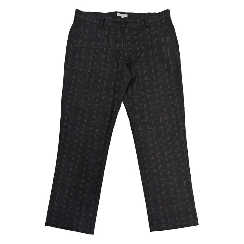 calvin klein golf mens trousers w 38 l 31 black plaid check stretch pants by Calvin Klein – | RewearableUK