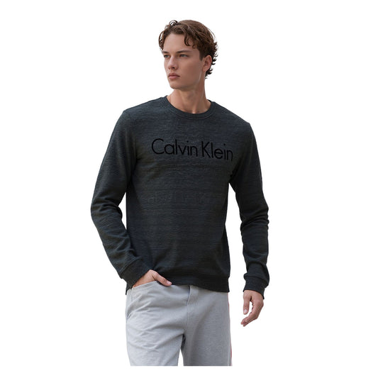 Calvin Klein Calvin Klein Grey Sweater Men’s Size L Cotton Long Sleeve Jumper Sweater & Hoodie RewearableUK