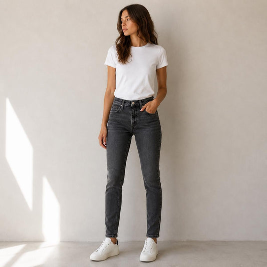 Calvin Klein Jeans Black Coated Skinny Jeans W29 L28 Womens by Calvin Klein – JEANS | RewearableUK