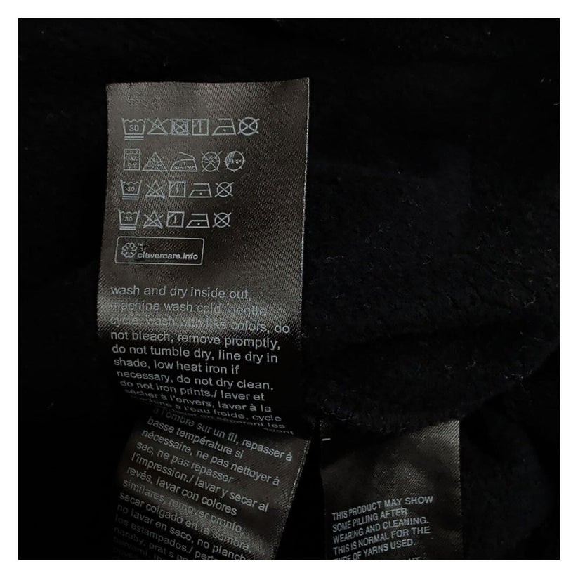 Calvin Klein Jeans CK Logo Black Pullover Hoodie Size S Cotton Sweatshirt – product photo 6 | RewearableUK