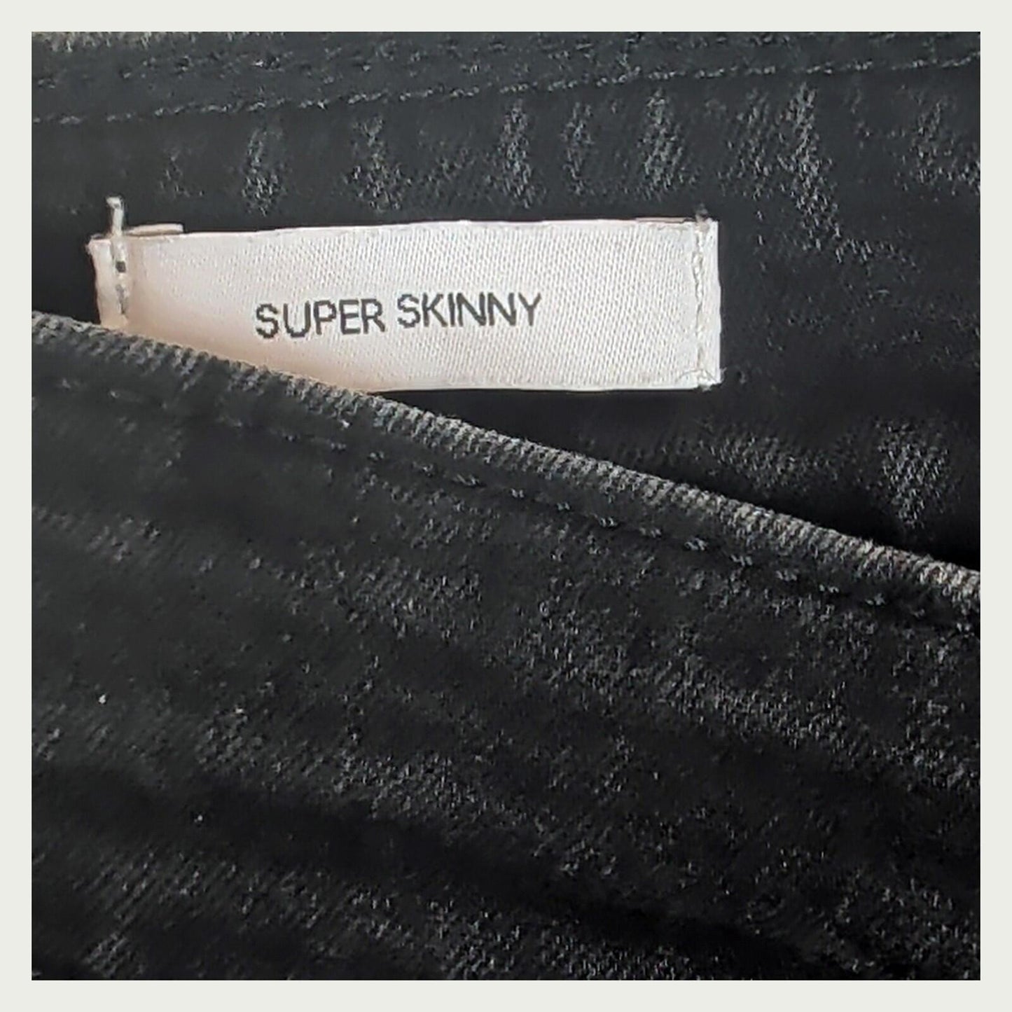 calvin klein jeans mens black super skinny stretch jeans w30 l30 by Calvin Klein – JEANS | RewearableUK