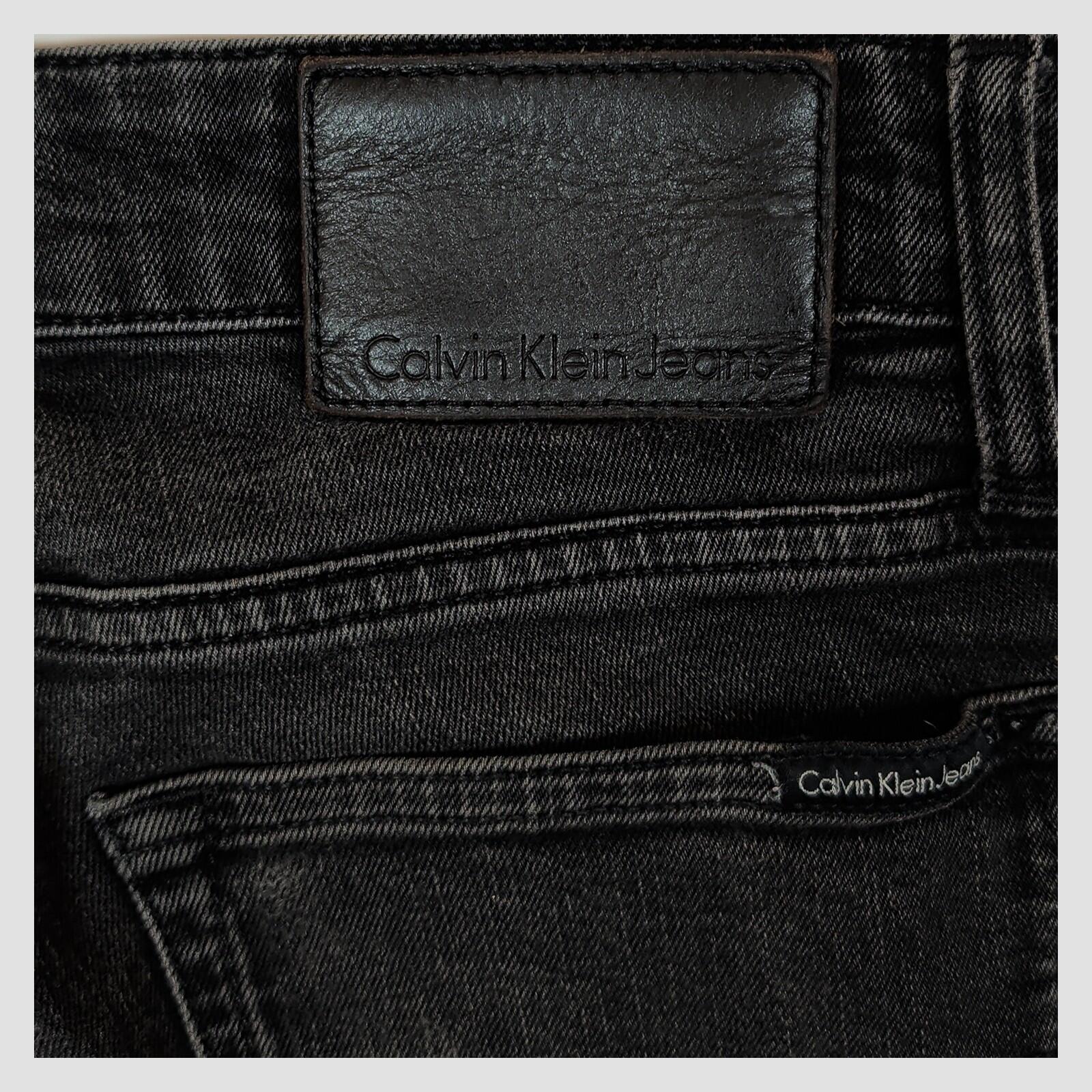 calvin klein jeans skinny black tarantula mens denim w31 l30 made in tunisia by Calvin Klein – JEANS | RewearableUK