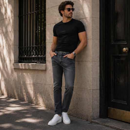 calvin klein jeans skinny black tarantula mens denim w31 l30 made in tunisia by Calvin Klein – JEANS | RewearableUK