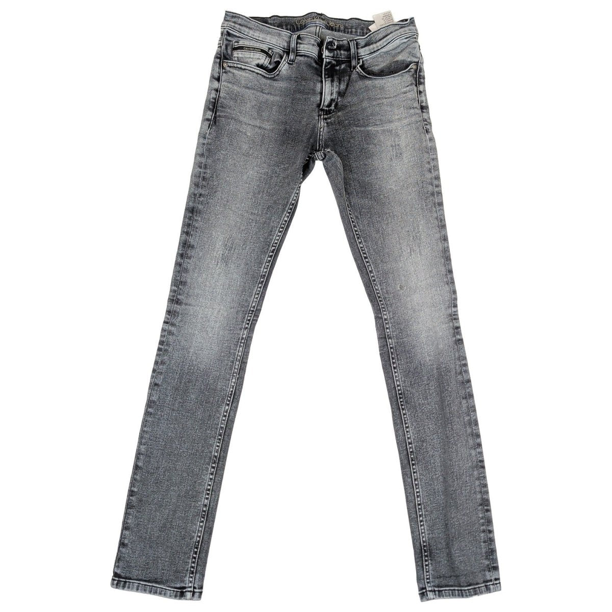 Calvin Klein Jeans Sugar Hill Women's Grey Jeans W29 L32 Mid Rise Slim Denim by Calvin Klein – | RewearableUK
