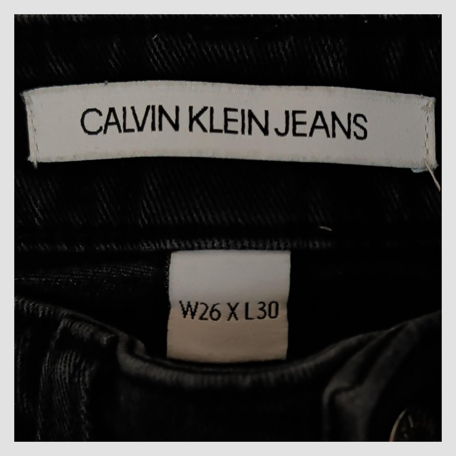 Calvin Klein Jeans Women Black Skinny Jeans W26 L30 Washed Denim by Calvin Klein – JEANS | RewearableUK