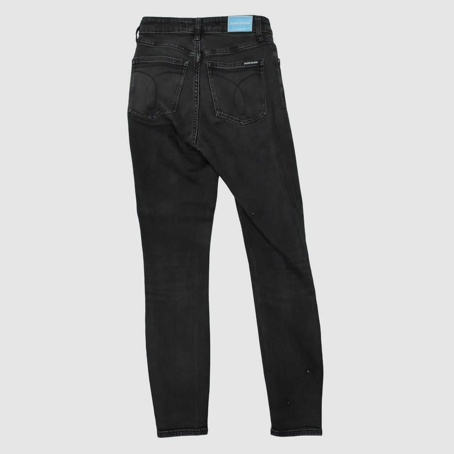 Calvin Klein Jeans Women Black Skinny Jeans W26 L30 Washed Denim by Calvin Klein – JEANS | RewearableUK