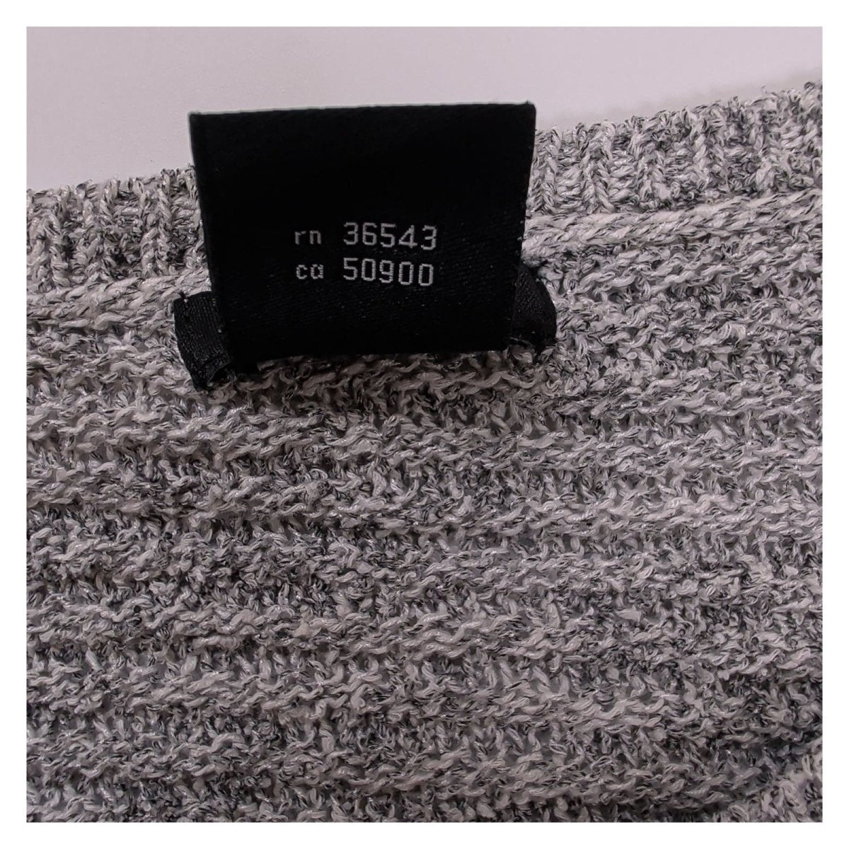Calvin Klein Jeans Women Jumper Medium Grey Knit Cotton Viscose Polyester – product photo 6 | RewearableUK
