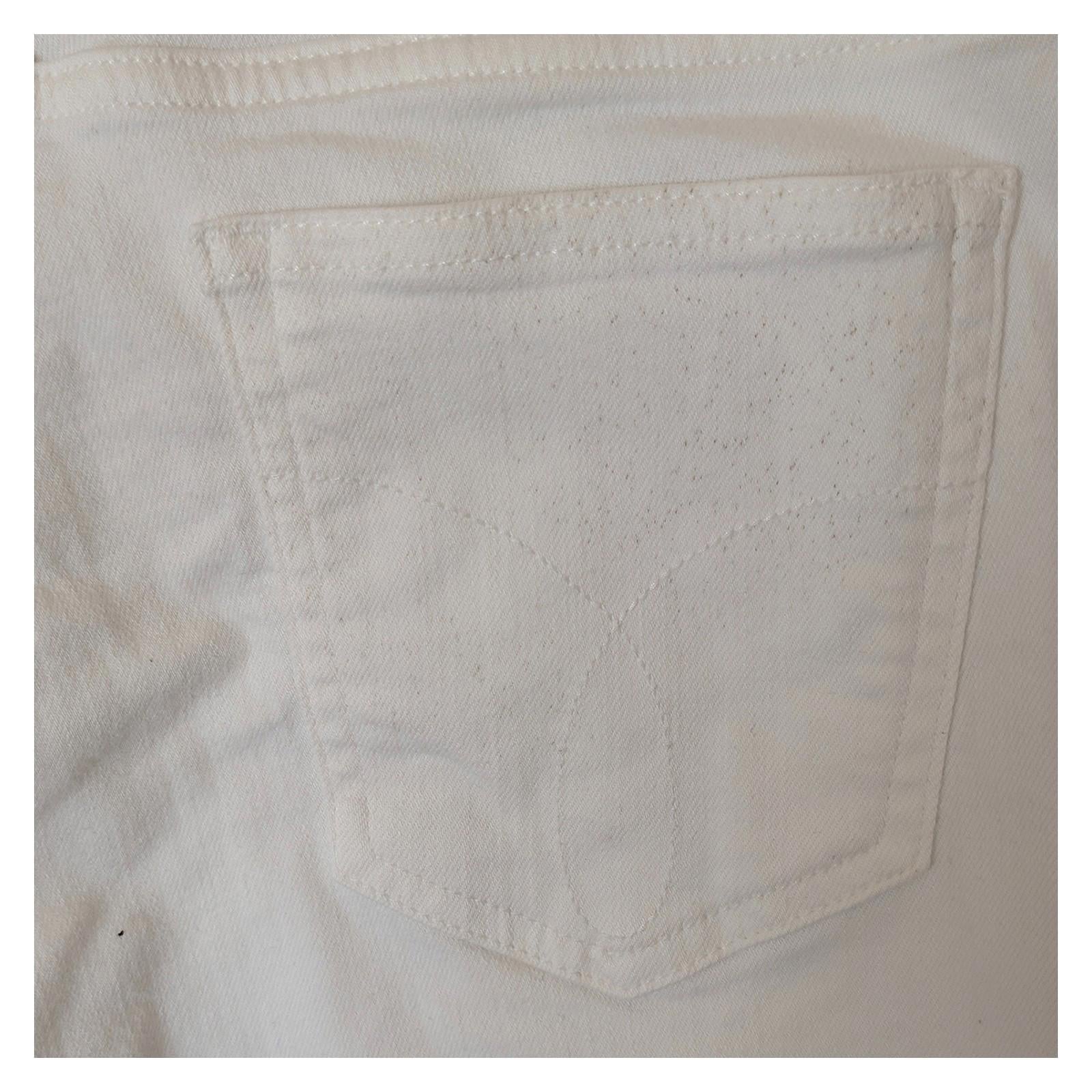 calvin klein jeans women size w26 l30 white skinny ankle mid rise trousers by Calvin Klein – | RewearableUK