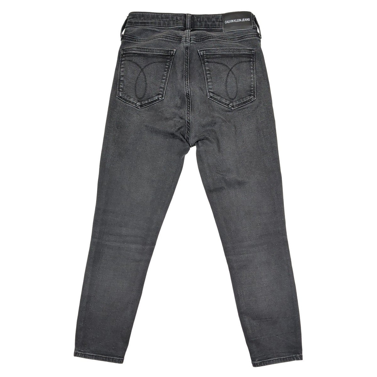 Calvin Klein Jeans Women's Black Skinny Jeans W29 L28 Coated Denim Zip Fly by Calvin Klein – | RewearableUK