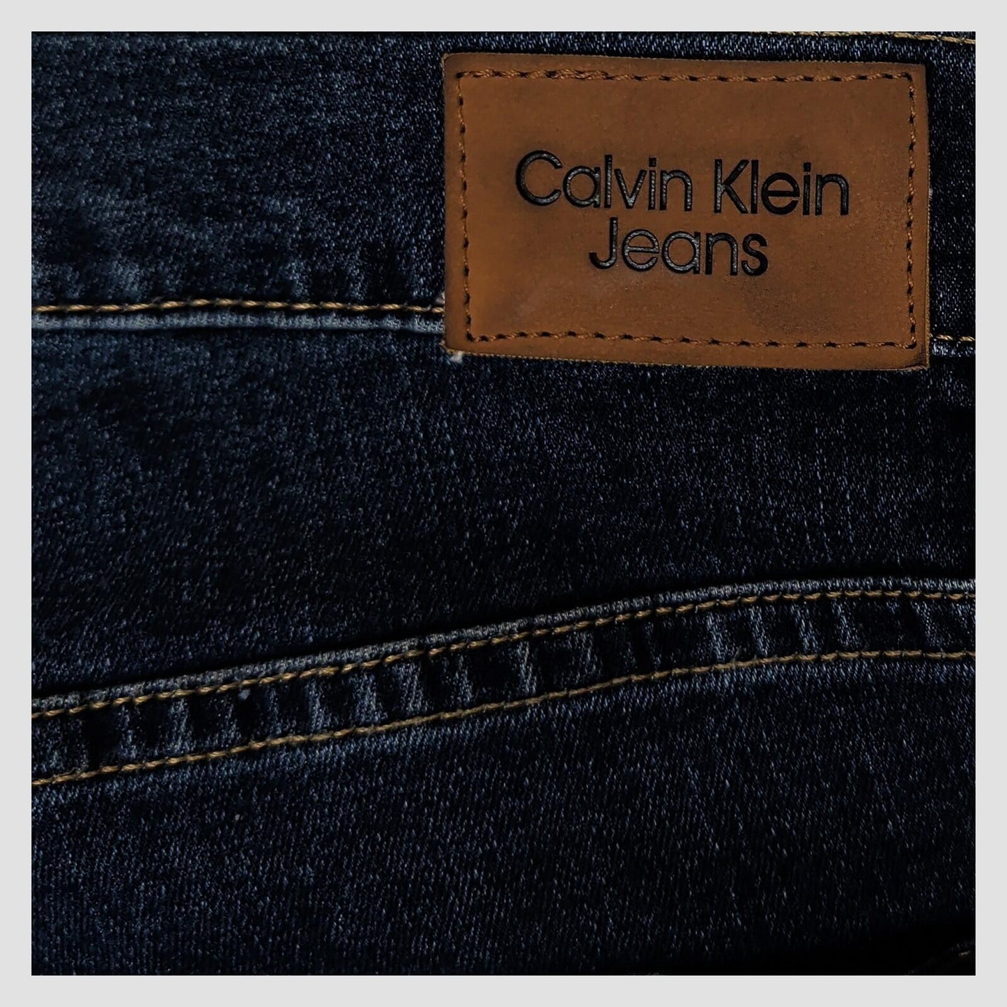 Calvin Klein Jeans Womens Blue Skinny Stretch Denim 4 Slim Fit by Calvin Klein – JEANS | RewearableUK
