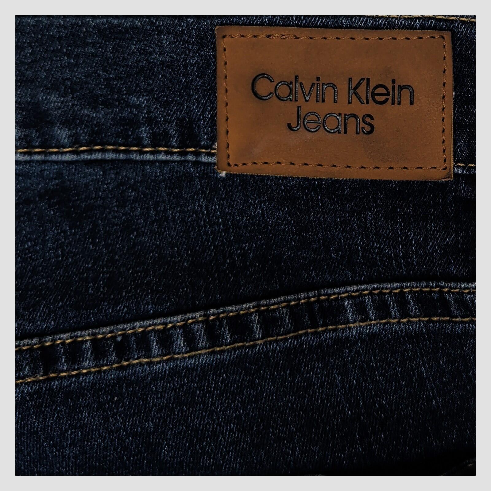 Calvin Klein Jeans Womens Blue Skinny Stretch Denim 4 Slim Fit by Calvin Klein – JEANS | RewearableUK