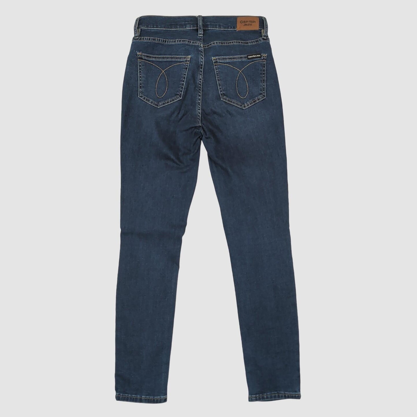 Calvin Klein Jeans Womens Blue Skinny Stretch Denim 4 Slim Fit by Calvin Klein – JEANS | RewearableUK