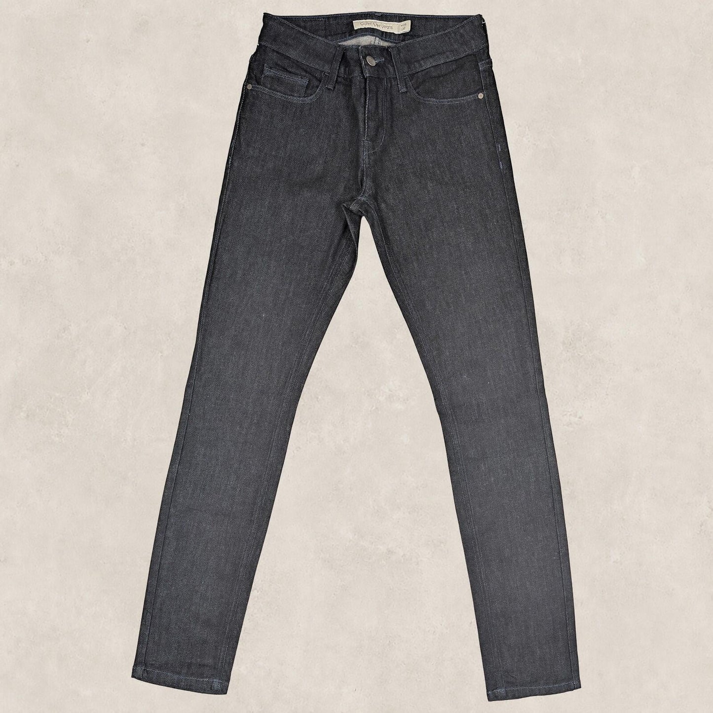 calvin klein jeans womens dark blue wash slim fit denim jeans size w29 l32 by Calvin Klein – | RewearableUK