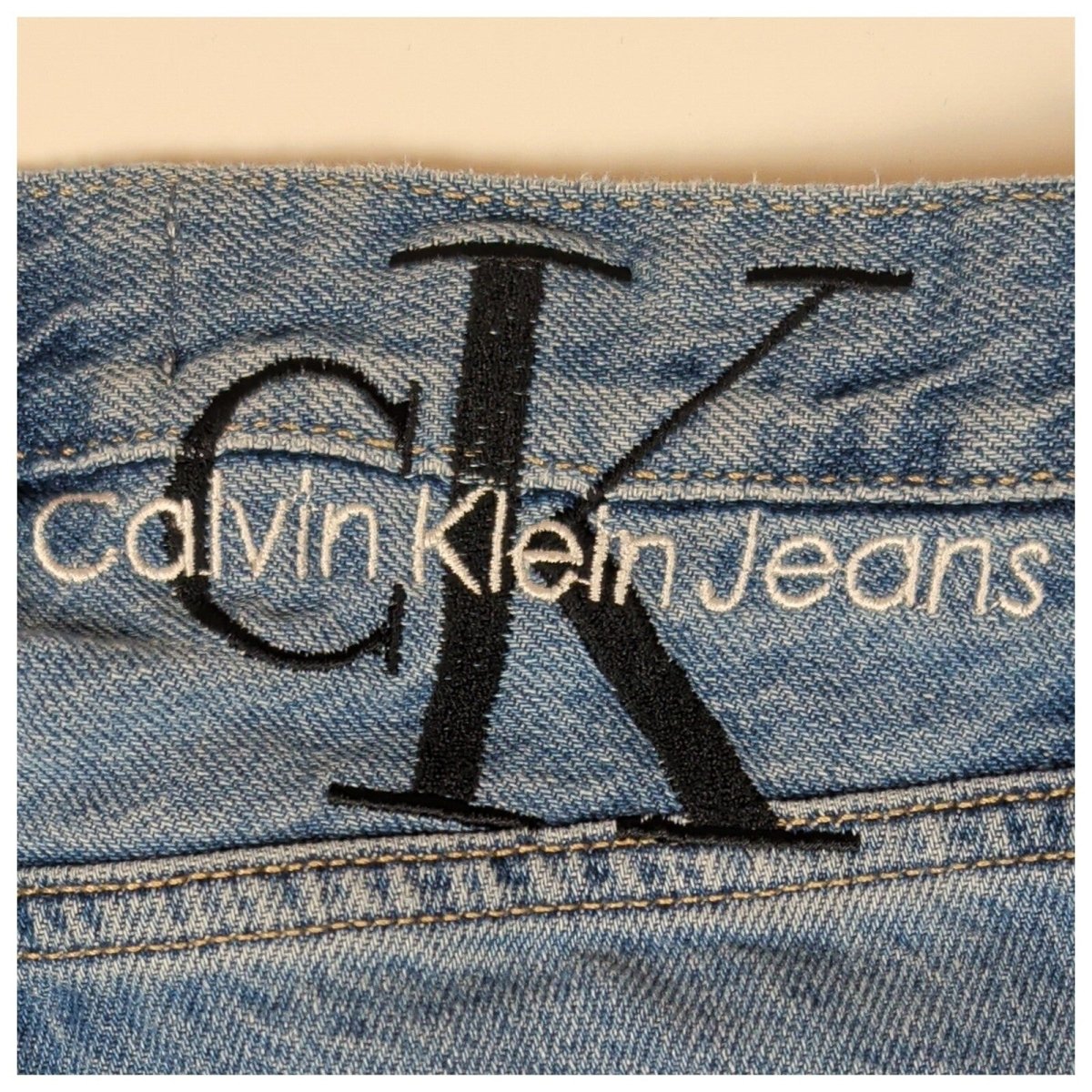 Calvin Klein Jeans Womens Jeans W26 Blue High Rise Denim by Calvin Klein – | RewearableUK