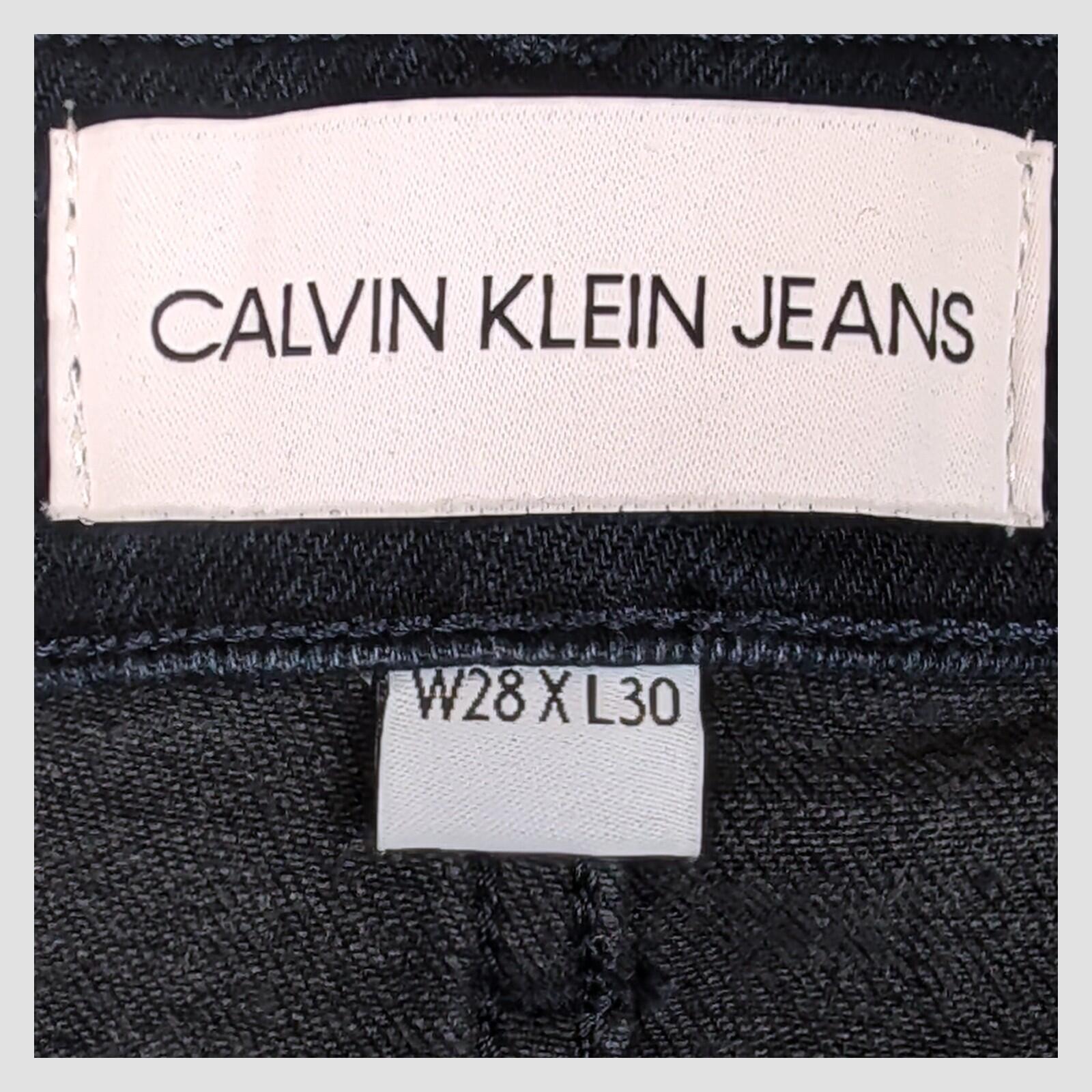 Calvin Klein Jeans Womens Skinny Fit Dark Wash Denim Trousers Size W28 L30 by Calvin Klein – | RewearableUK