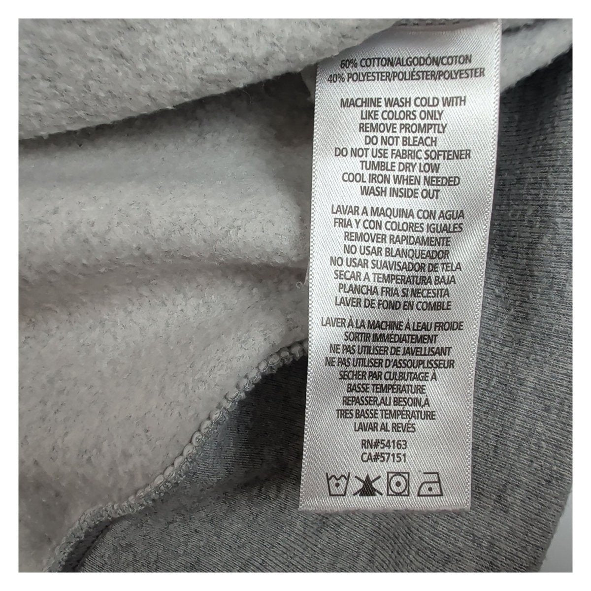 Calvin Klein Jeans Women's Sweatshirt S Grey Neon Logo Cotton Blend – product photo 9 | RewearableUK