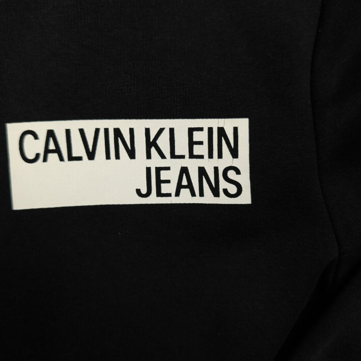 Calvin Klein Jeans Men's Zip Hoodie M Black – product photo 2 | RewearableUK
